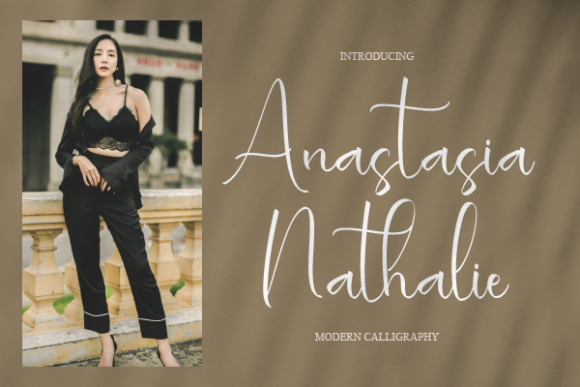 Anastasia Nathalie: A Script Font for Modern Campaigns