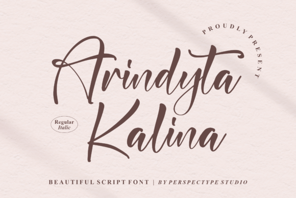 Arindyta Kalina Font: Elevate Your Brand Identity
