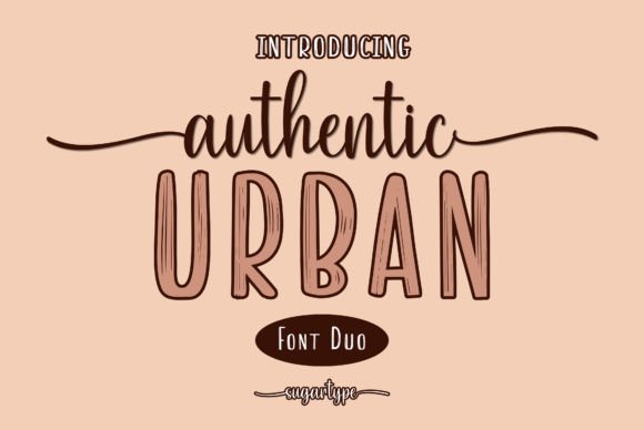 Authentic Urban Font for Crafters