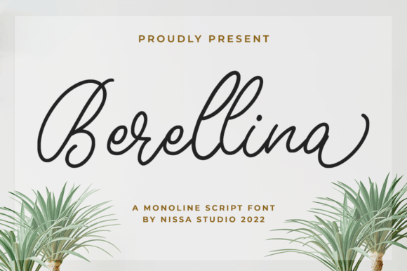Berellina: A Script Font for Elegant Branding