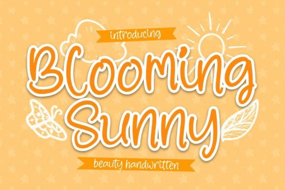 Blooming Sunny: A Script Font for Modern Web Design