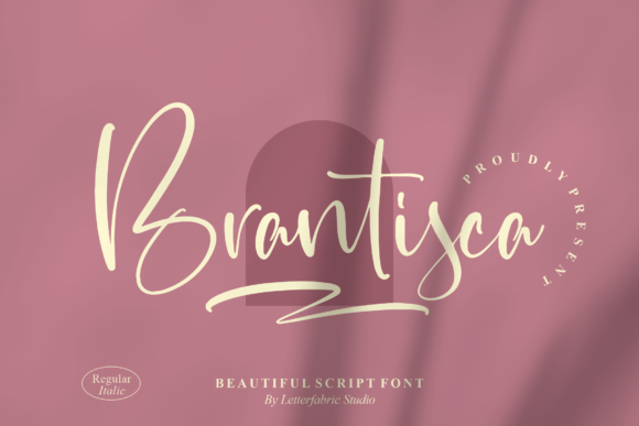 Brantisca: A Script Font for Elegant Branding