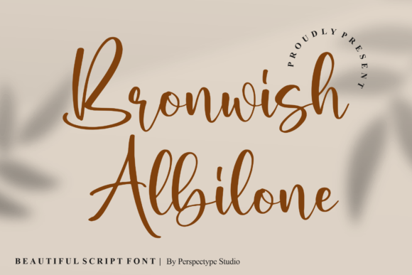 Bronwish Albilone: A Script Font for Marketers