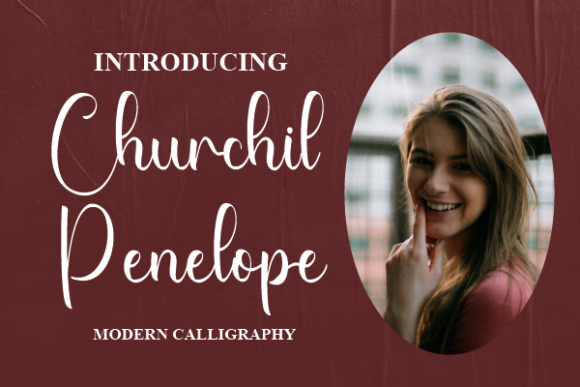 Churchil Penelope: A Script Font for Clear Campaigns