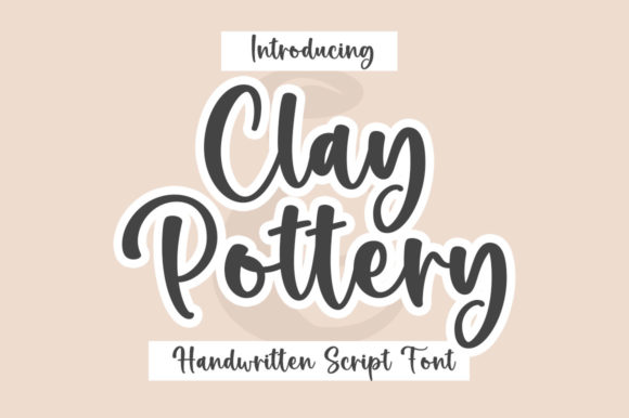 Clay Pottery Font: Elevate Your Brand Identity