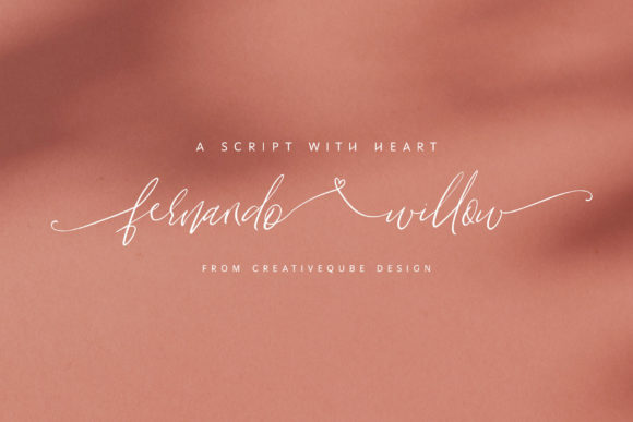 Fernando Willow: The Script Font for Scroll-Stopping Brand Content
