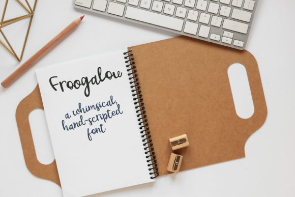 Froogalou: A Whimsical Script Font for Web Design