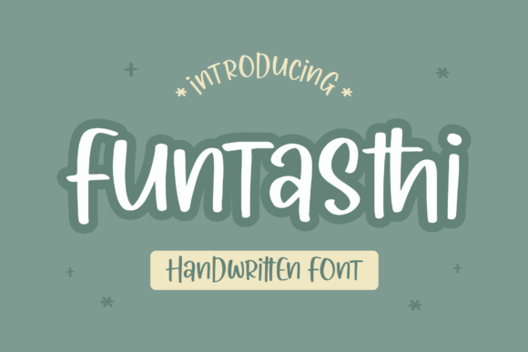 Funtasthi: A Handwritten Font for Editorial Design