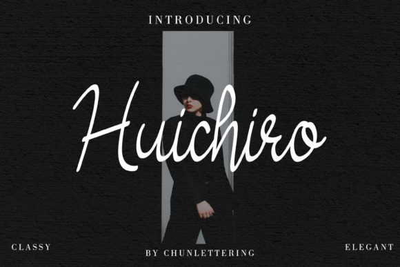 Huichiro Script Font for Handmade Brands
