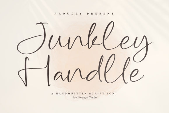 Junkley Handlle: A Script Font for Branding