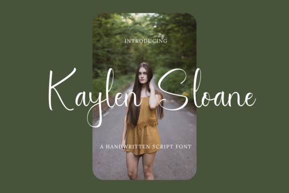 Kaylen Sloane: A Relaxed Script Font for Modern Brands