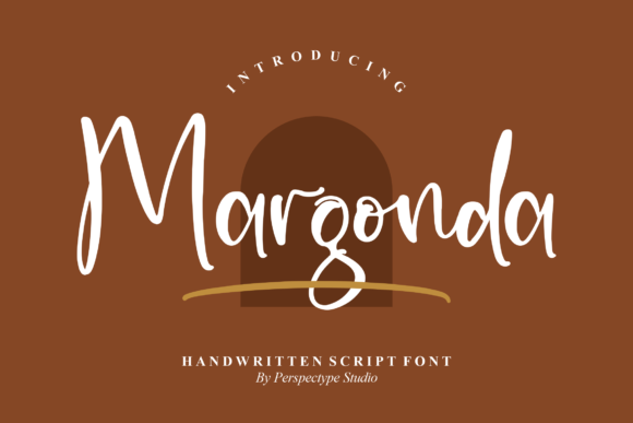 Margonda: A Handwritten Script Font for Branding