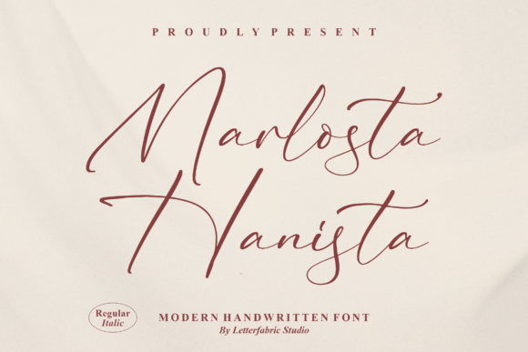 Marlosta Hanista: A Dainty Script Font for Campaigns