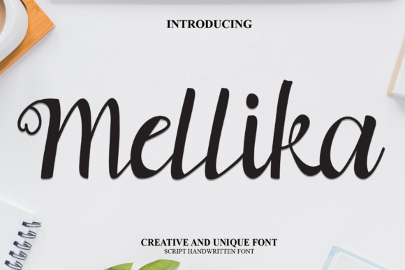 Mellika: A Handwritten Font for Editorial Warmth