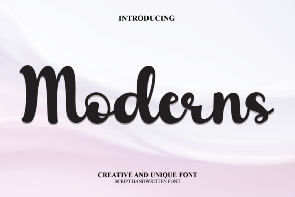 Moderns Typeface Review for Campaign Design