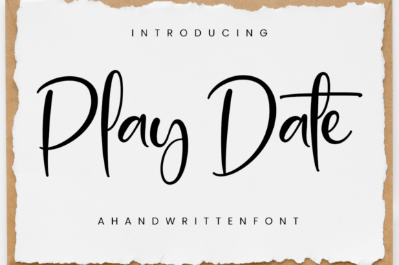 Play Date Font: Elevate Your Brand with Elegant Script