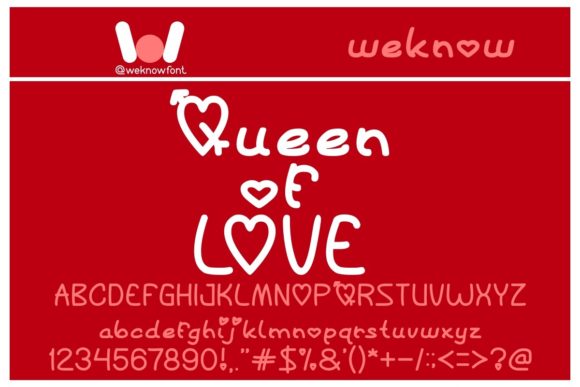 Queen of Love: A Clean Script Font for Modern Brands