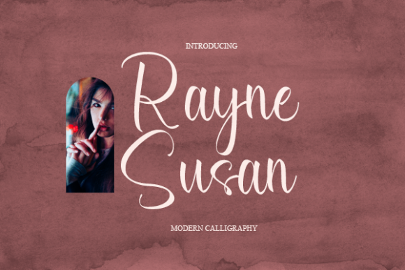 Rayne Susan: A Delicate Script Font for Modern Branding