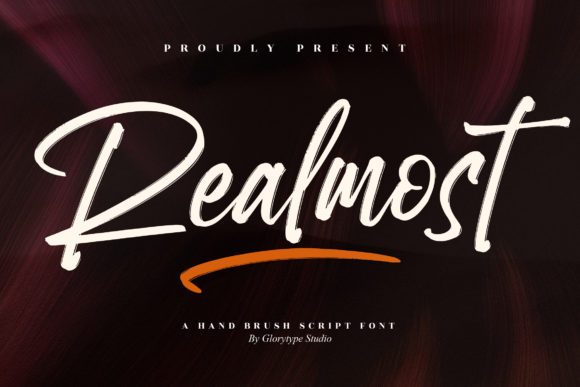 Realmost: A Hand Brush Script Font for Bold Branding