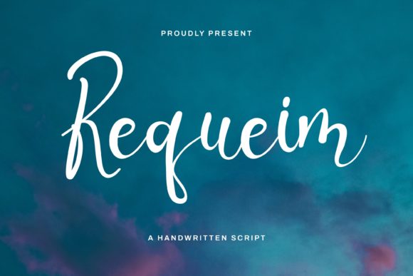 Requeim: A Script Font That Elevates Brand Identity
