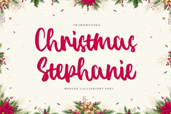 Reviewing Christmas Stephanie for Festive Brand Design