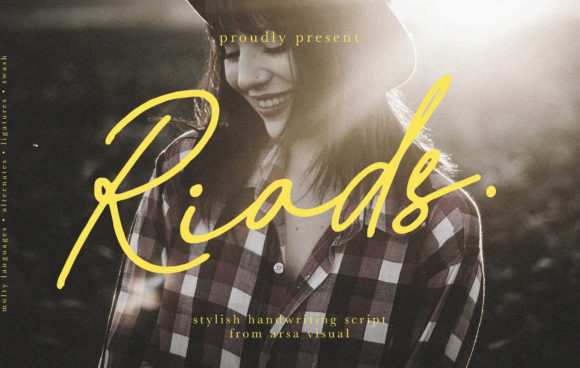 Riads Script Font for Bold Campaigns