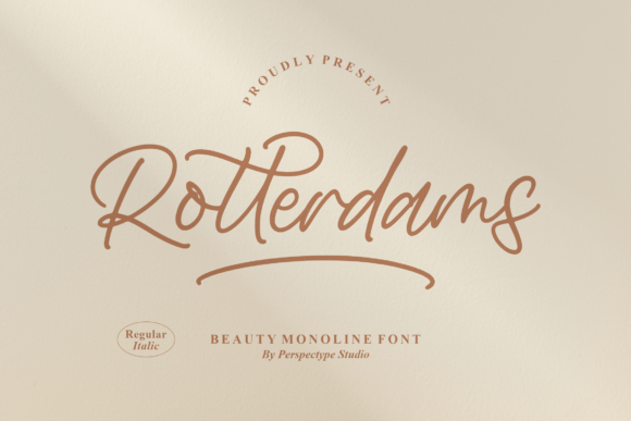 Rotterdams: A Dainty Script Font for Elegant Branding