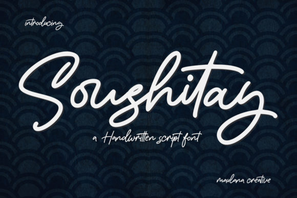 Soushitay: The Script Font That Elevates Brand Identity