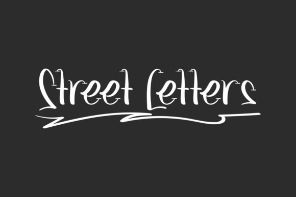 Street Letters: A Script Font for Modern Branding