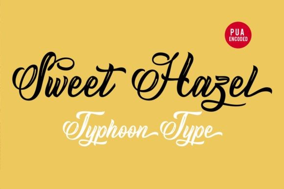 Sweet Hazel: A Delicate Script Font for Editorial Design